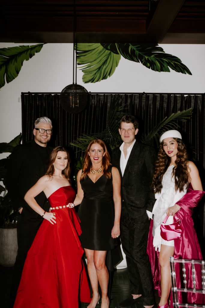 Reed Allen, Leigh Anne Clark, Liz Thrash, Wes Gordon, Sharon Lee Clark (Photo by Afritina Coker)