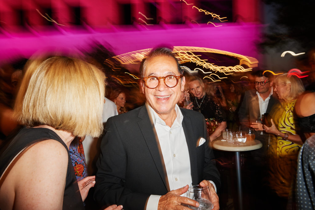 Agustín Arteaga at the Dallas Contemporary Gala (Photo by Jon Furlong)