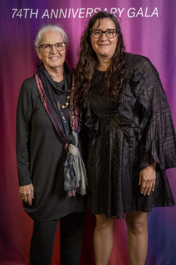 Anne Wilkes Tucker, Keliy Anderson-Staley at the Art League Houston Luminaries Gala (Photo by Alex Barber and Laura Burlton) 