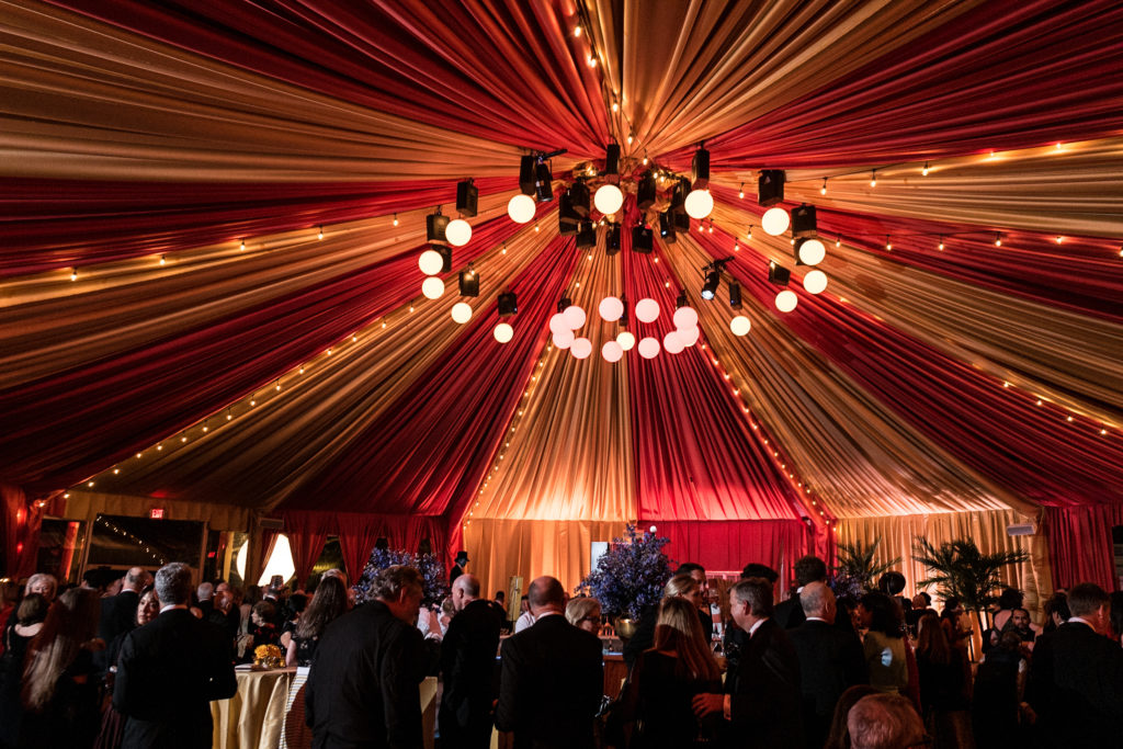 Decor at The Menil Collection's 'Cirque Surréaliste' 35th anniversary gala (Photo by Daniel Ortiz)