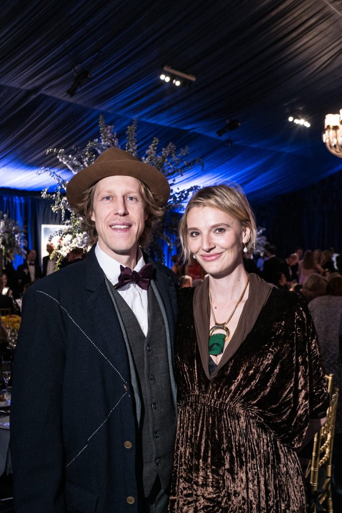 Aziz & Andee Friedrich at The Menil Collection's 'Cirque Surréaliste' 35th anniversary gala (Photo by Daniel Ortiz)