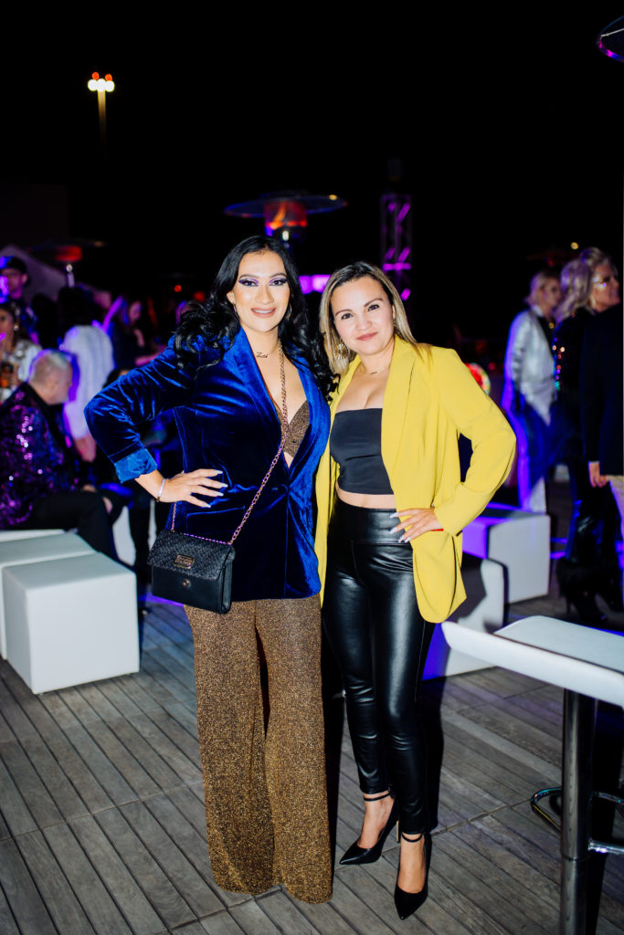 Carolina Ortiz from Zmart Global Services and friend