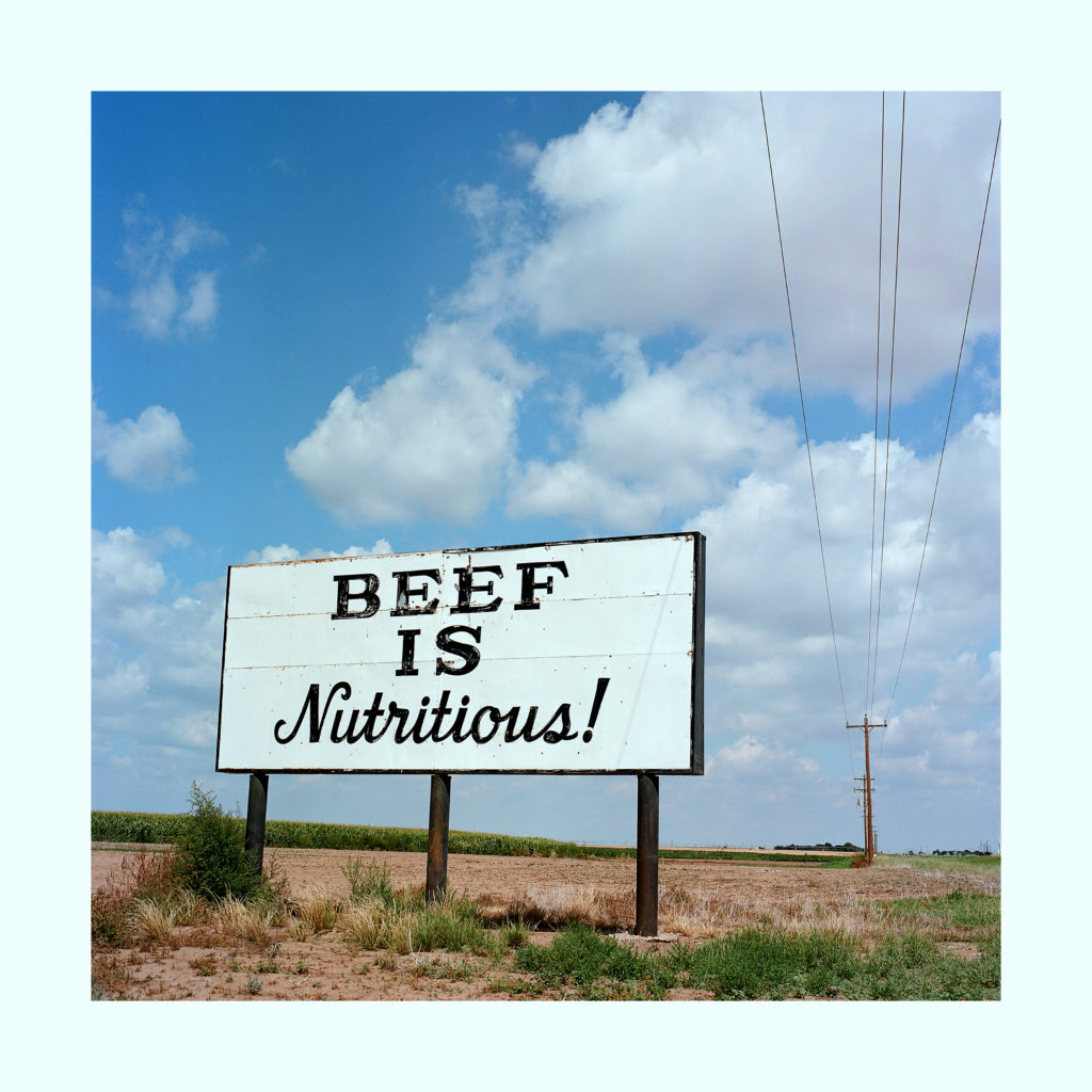 Beef, Friona, TX, 2022, Jill Johnson, Chromogenic Color Print, 24 x 24” edition of 5  