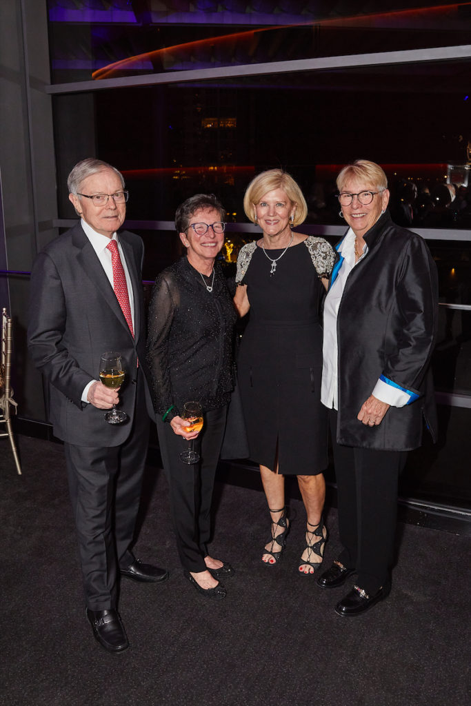 Diane & Hal Brierley, Ellen Winspear, Wendy Lopez (Photo by Nate Rehlander)