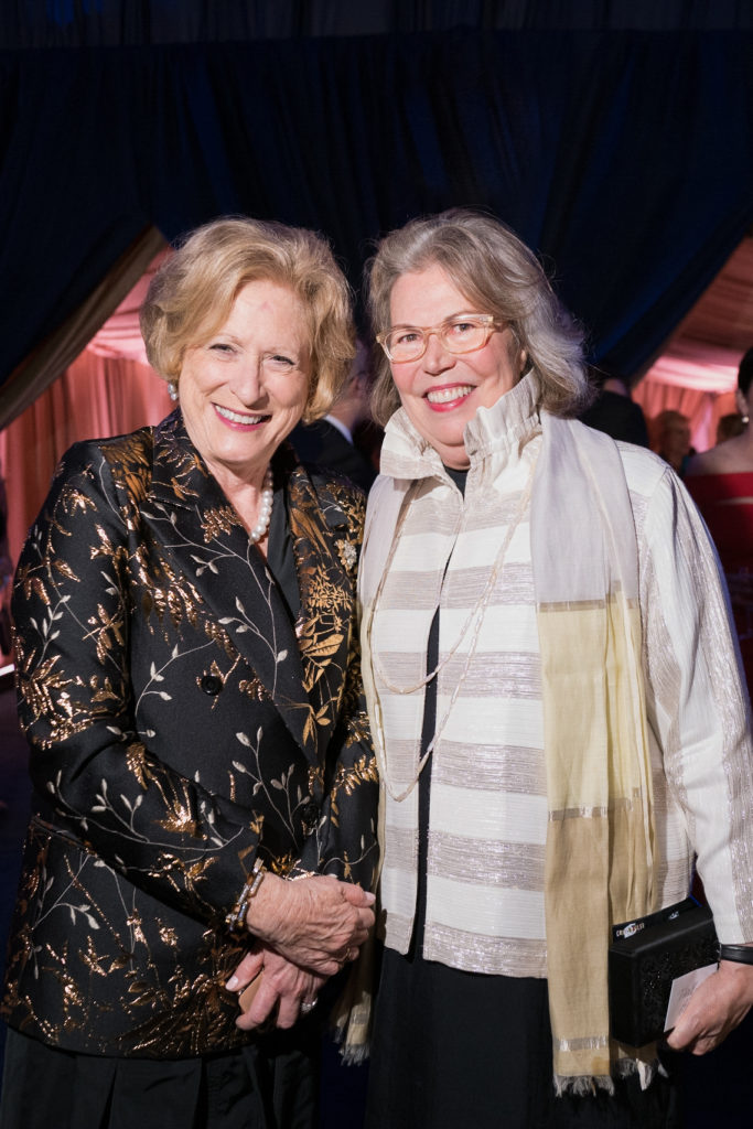 Carol Neuberger, Terrell James at The Menil Collection's 'Cirque Surréaliste' 35th anniversary gala (Photo by Daniel Ortiz)