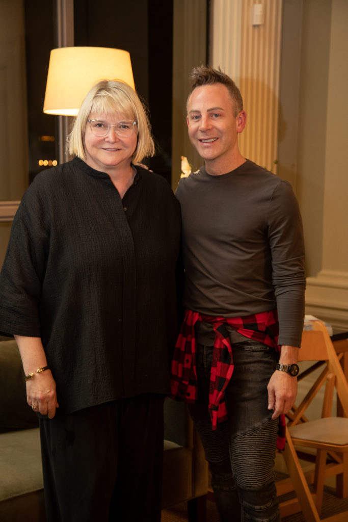 Cecily Horton, Jeremy Fain at Greenwood King Thomas Kligerman lecture and book signing (Photo by Miroma Photography)
