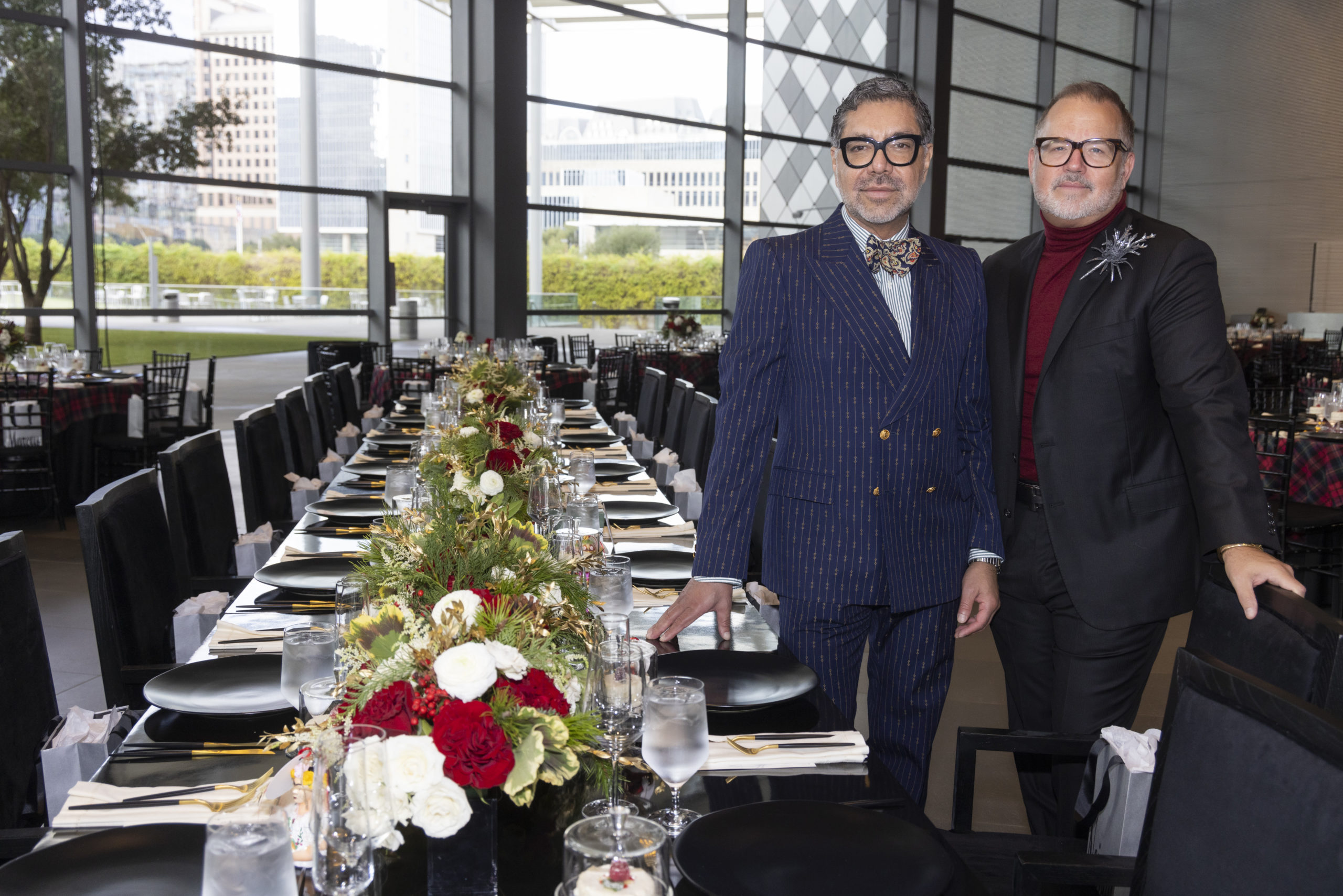 Ceron and Todd Fiscus, event chairs (Photo by Sharon Ellman)