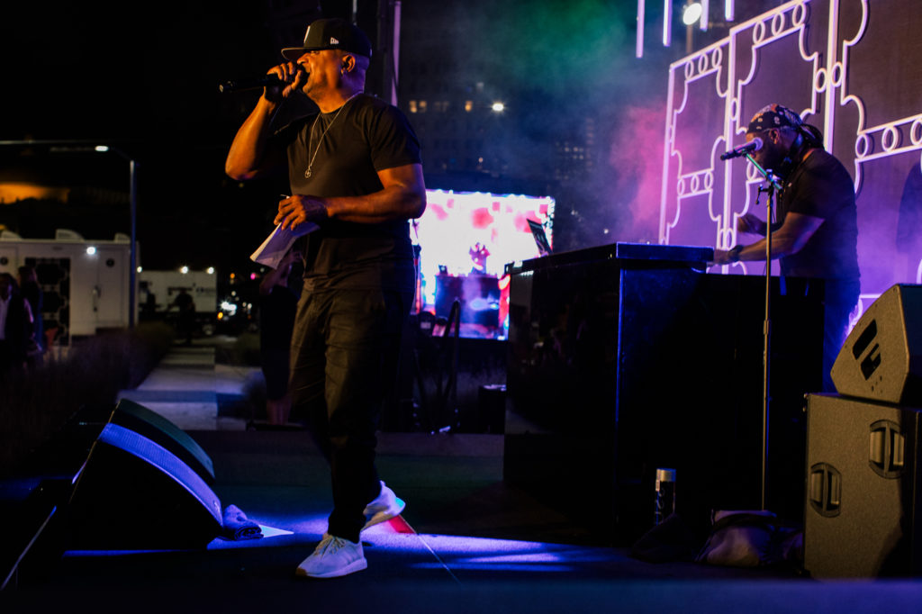 Chuck D at the Dallas Contemporary Gala (Photo by Jonathan Zizzo)