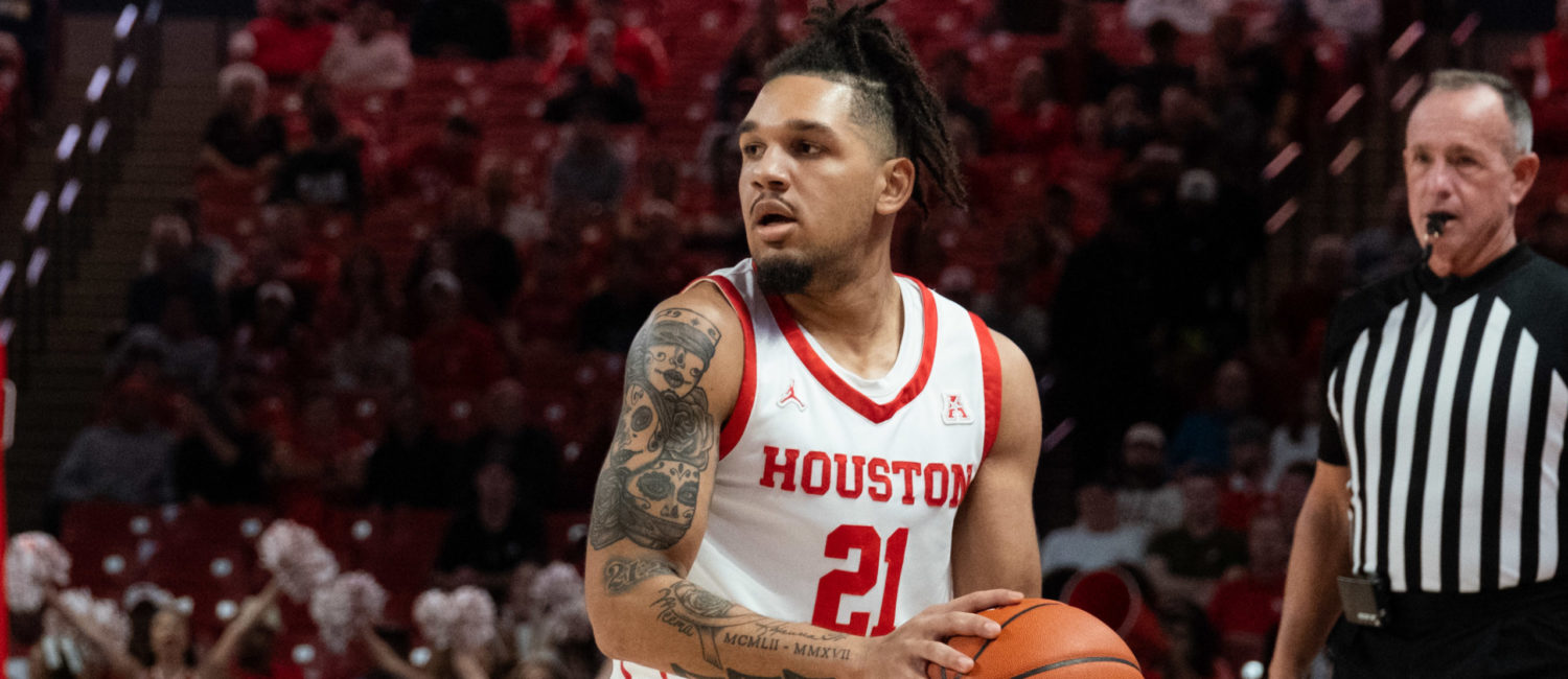 The University of Houston Cougars beat the North Carolina A&T Aggies at the Fertitta Center