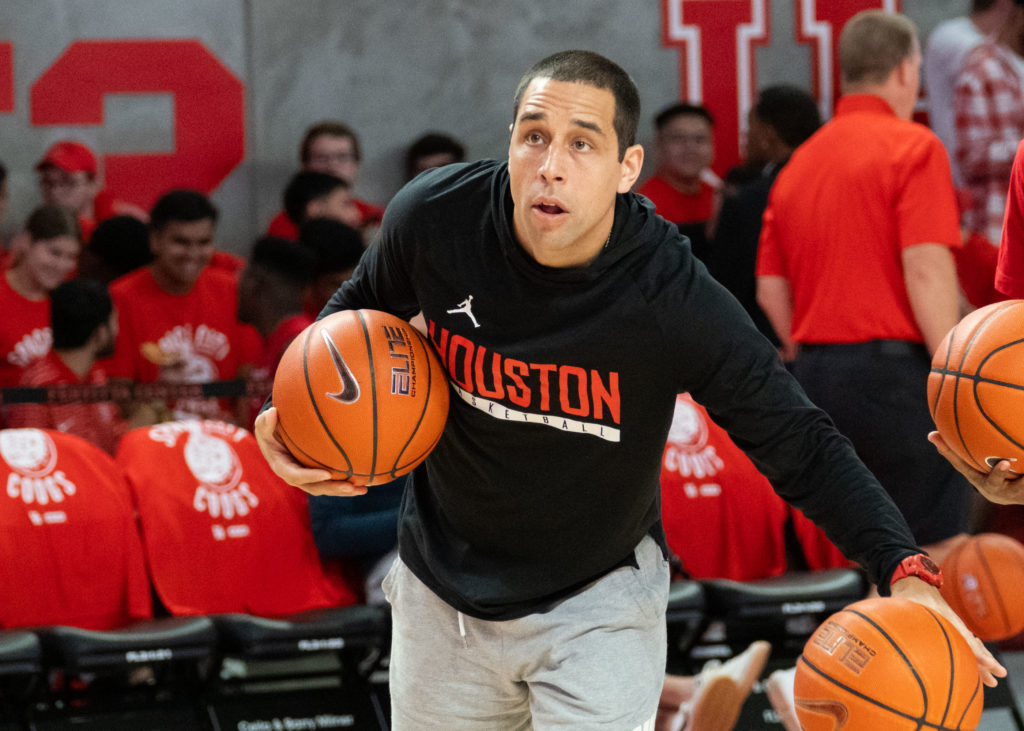 University of Houston assistant coach Kellen Sampson is a big part of one of the best coaching staffs in college basketball. (Photo by F. Carter Smith)