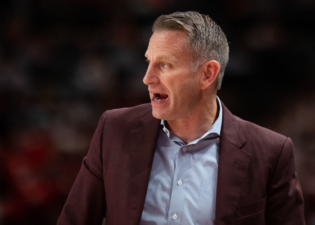 Alabama coach Nate Oates has one of the better teams in America. (Photo by F. Carter Smith)