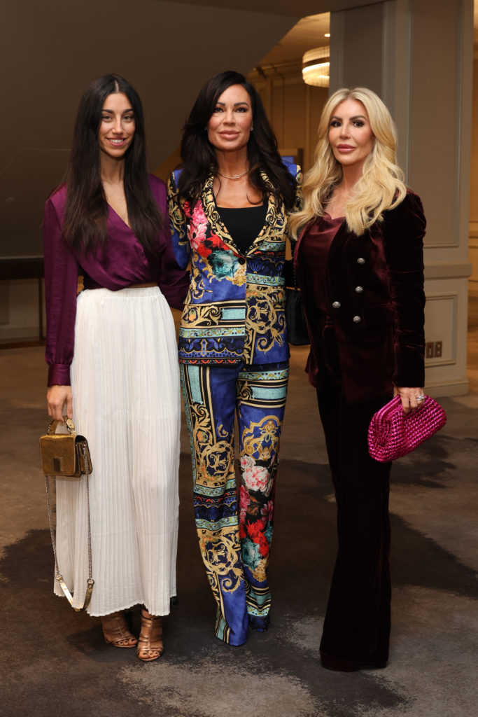 Dina Sbaiti Brandi Maxwell, Danielle Cullen at the Child Advocates Angels of Hope luncheon. (Photo by Priscilla Dickson)