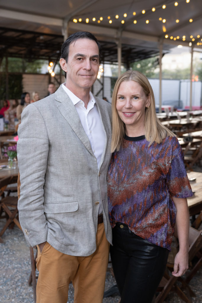 Marcos & Marilyn Basso at Breakthrough Houston's annual trivia contest. (Photo by Wilson Parish)