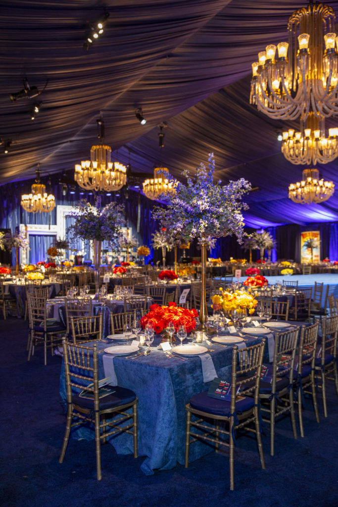 Decor at The Menil Collection's 'Cirque Surréaliste' 35th anniversary gala (Photo by Jenny Antill)