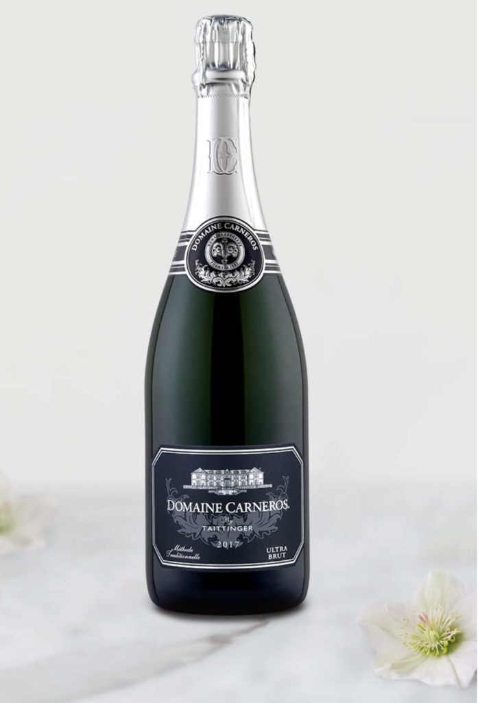Dry, brisk, confident minerality: The Ultra Brut from Domaine Carneros.
