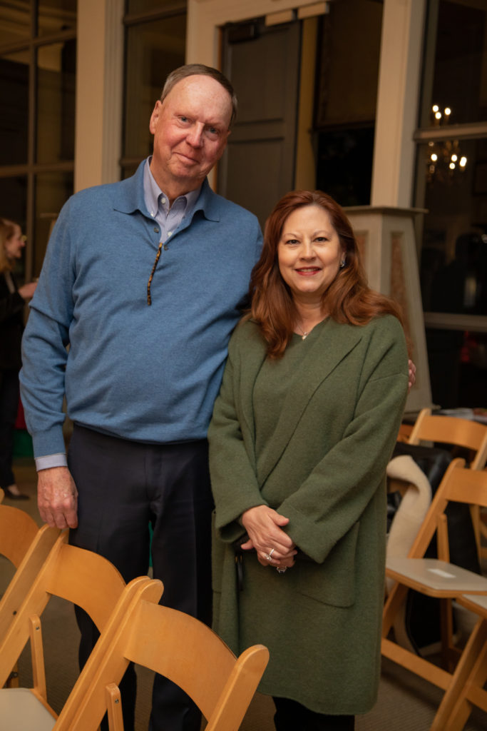 Dr. Richard & Michele Kearnes at Greenwood King Thomas Kligerman lecture and book signing (Photo by Miroma Photography)