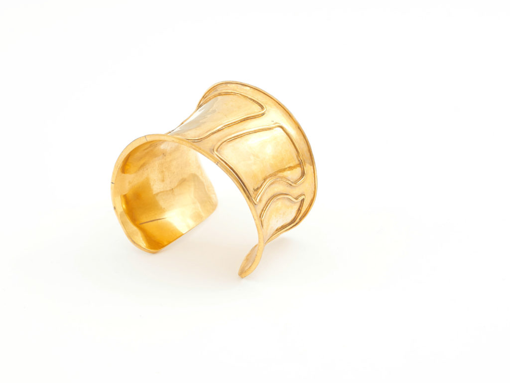 Elizabeth Hooper Studio Negative Space Puzzle Cuff, $875