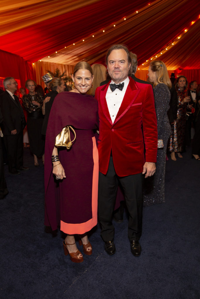 Elizabeth & Barry Young at The Menil Collection's 'Cirque Surréaliste' 35th anniversary gala (Photo by Jeny Antill)