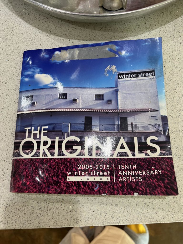 The catalogue that marked the first decade of Winter Street Studios. (Courtesy Sandi Seltzer Bryant) 