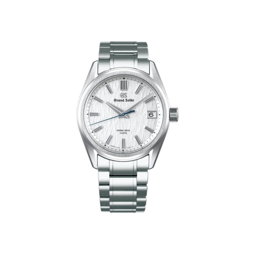 Grand Seiko Evolution 9 Collection 40mm stainless steel silver birch pattern dial high-beat Cailber 9SA5 with 80 hour power reserve water resitant 100m; $9,100