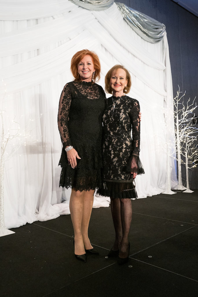 Honoree Nancy Strohmer introduced by Carol Sawyer (Photo by Daniel Ortiz)
