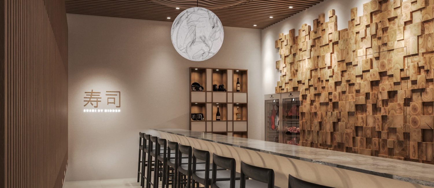 Interior of Sushi by Hidden (Photo by Jenn Duncan)