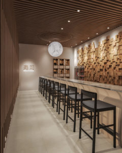 Interior of Sushi by Hidden (Photo by Jenn Duncan)