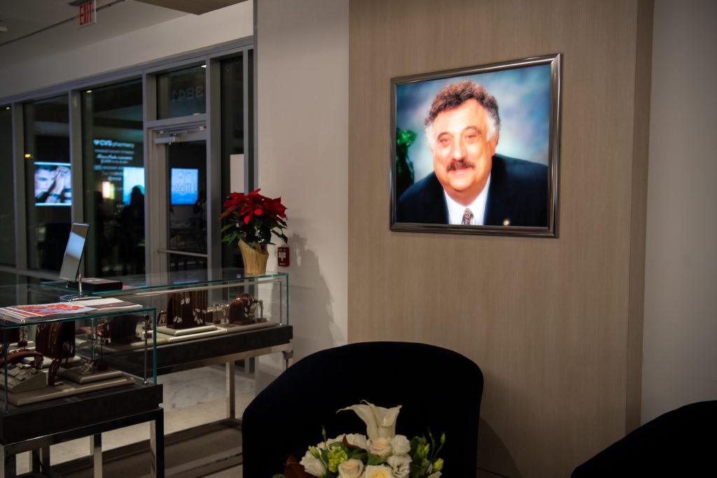 Portrait of the late Irv Marks, founder of IW Marks Jewlers.