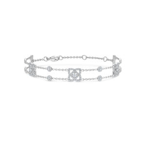 De Beers Lotus Bracelet