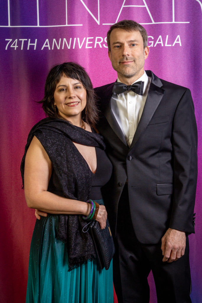 Jennifer Blanco, John Earles at the Art League Houston Luminaries gala (Photo by Alex Barber and Laura Burlton)