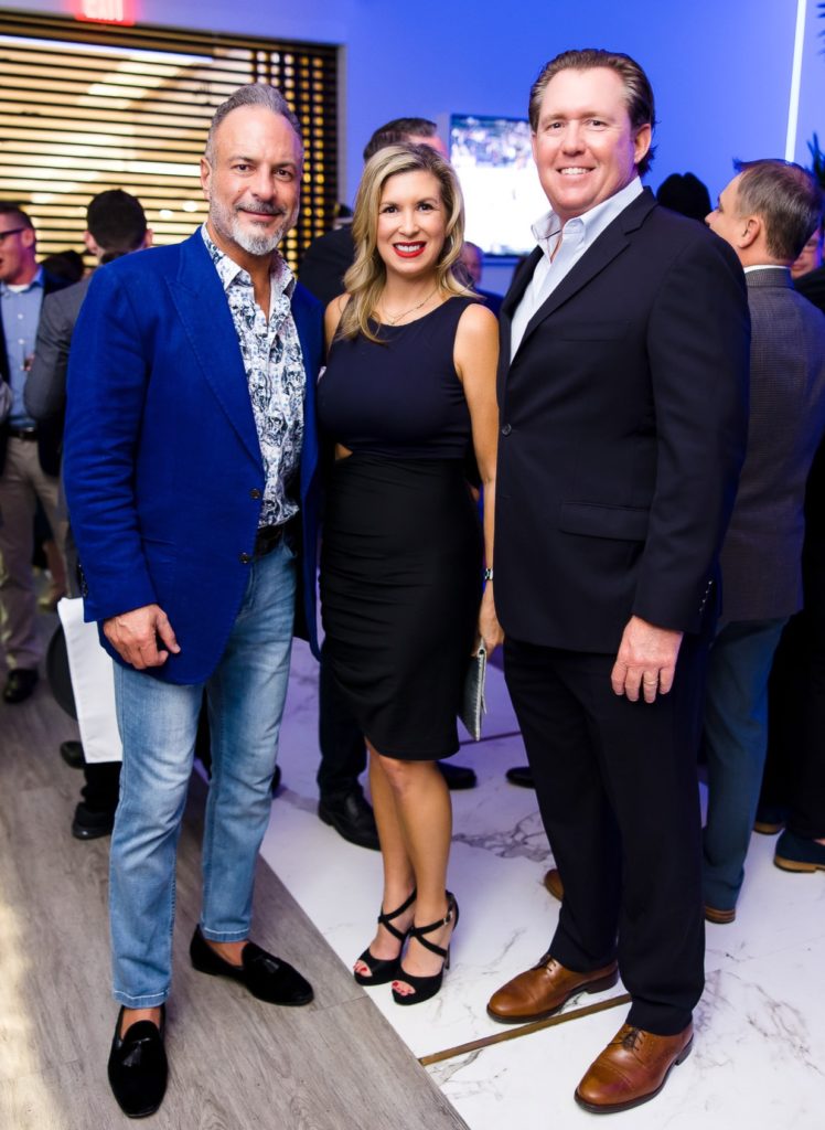 John Elias, DeeAnn & Marcus Thigpen at Construction Concepts Holiday Party for a Cause (Photo by Hung L. Truong Photography)