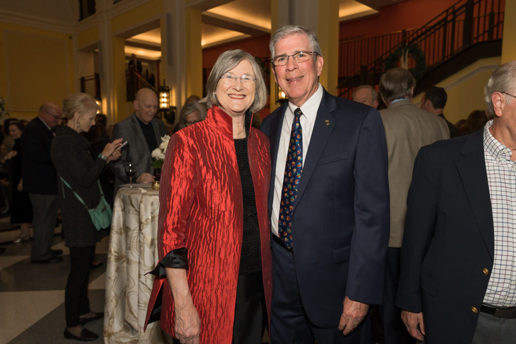 Julie & David Itz at the Shepherd School of Music's 'Spirit of the Season' concert (Photo by Trish Badger)