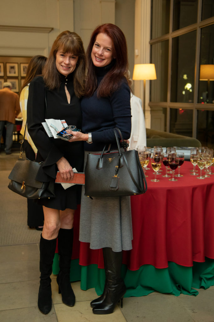 Karen Warren, Christiana Hatteberg at Greenwood King Thomas Kligerman lecture and book signing (Photo by Miroma Photography)