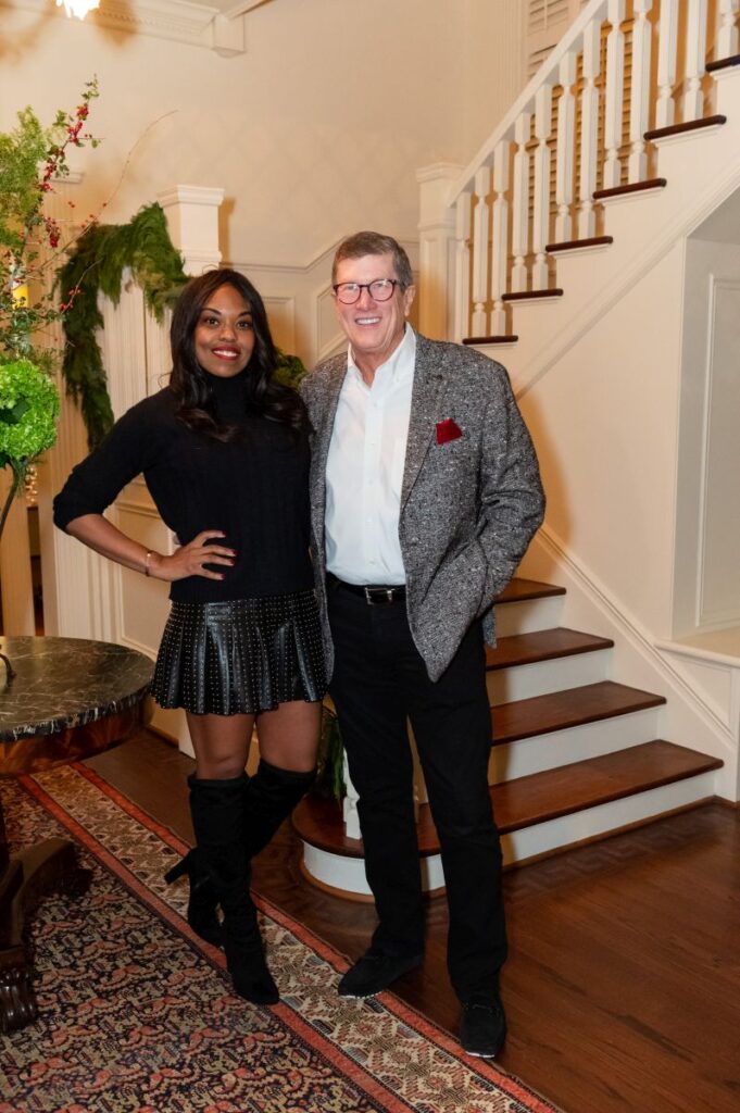 Kashay & Steve Crawford at Legacy Community Health's Holiday Schmooze (Photo by Killy Chavez)