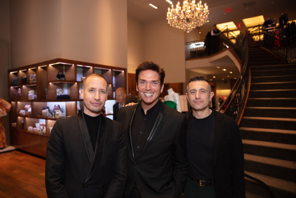 Kieron Pisano, Lenny Matuszewski, Gustavo Rangel at the Elizabeth Anthony evening celebrating Jason Wu and benefiting the American Heart Association.
