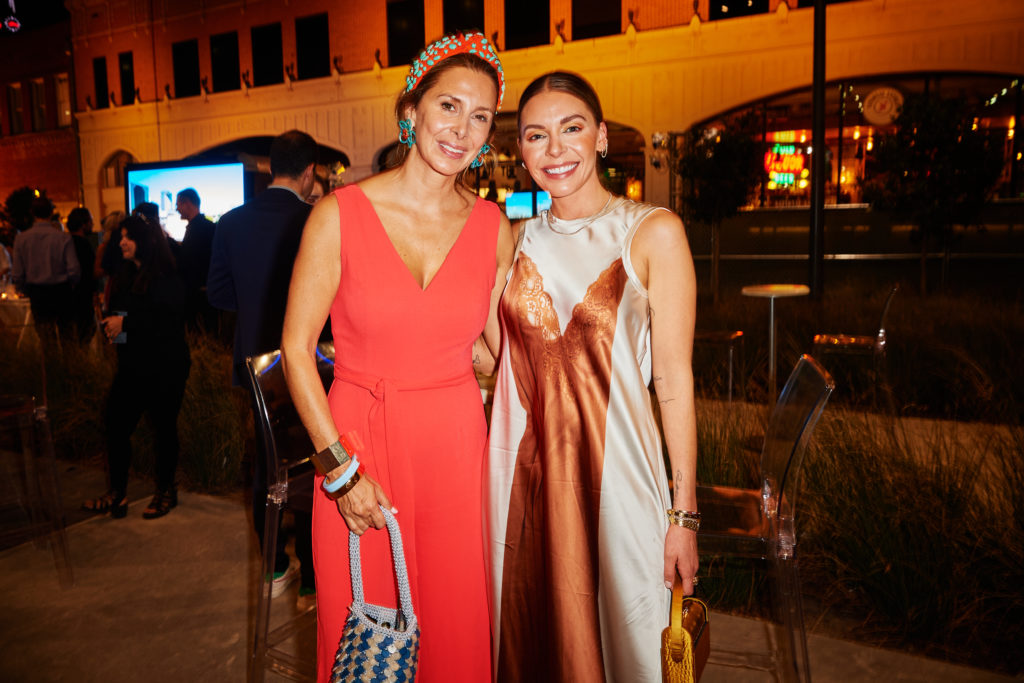 Lele Sadoughi, Keenan Walker at the Dallas Contemporary Gala (Photo by Jon Furlong)