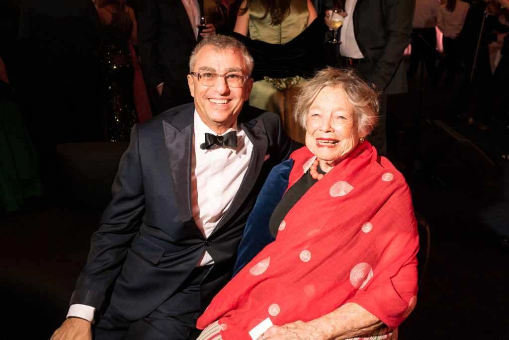 Michael Zilkha, Wendy Waitriss at The Menil Collection's 'Cirque Surréaliste' 35th anniversary gala (Photo by Daniel Ortiz)