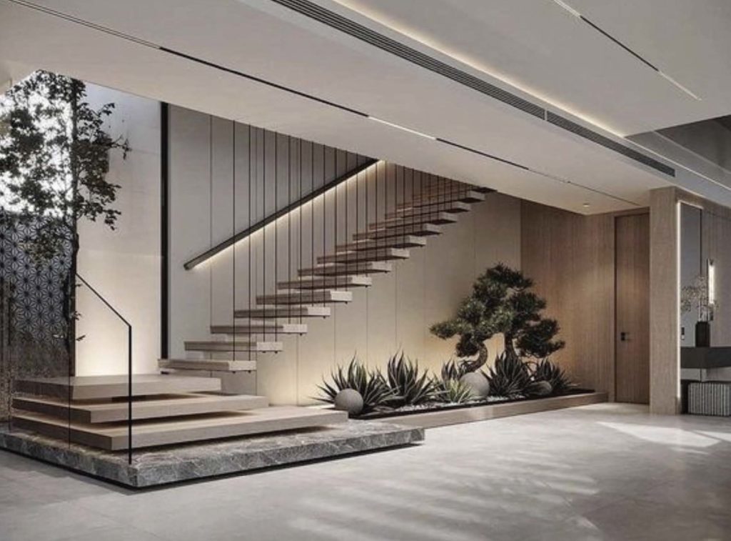 Clean lines and tranquil Japanese gardens welcome guest inside a new experience.