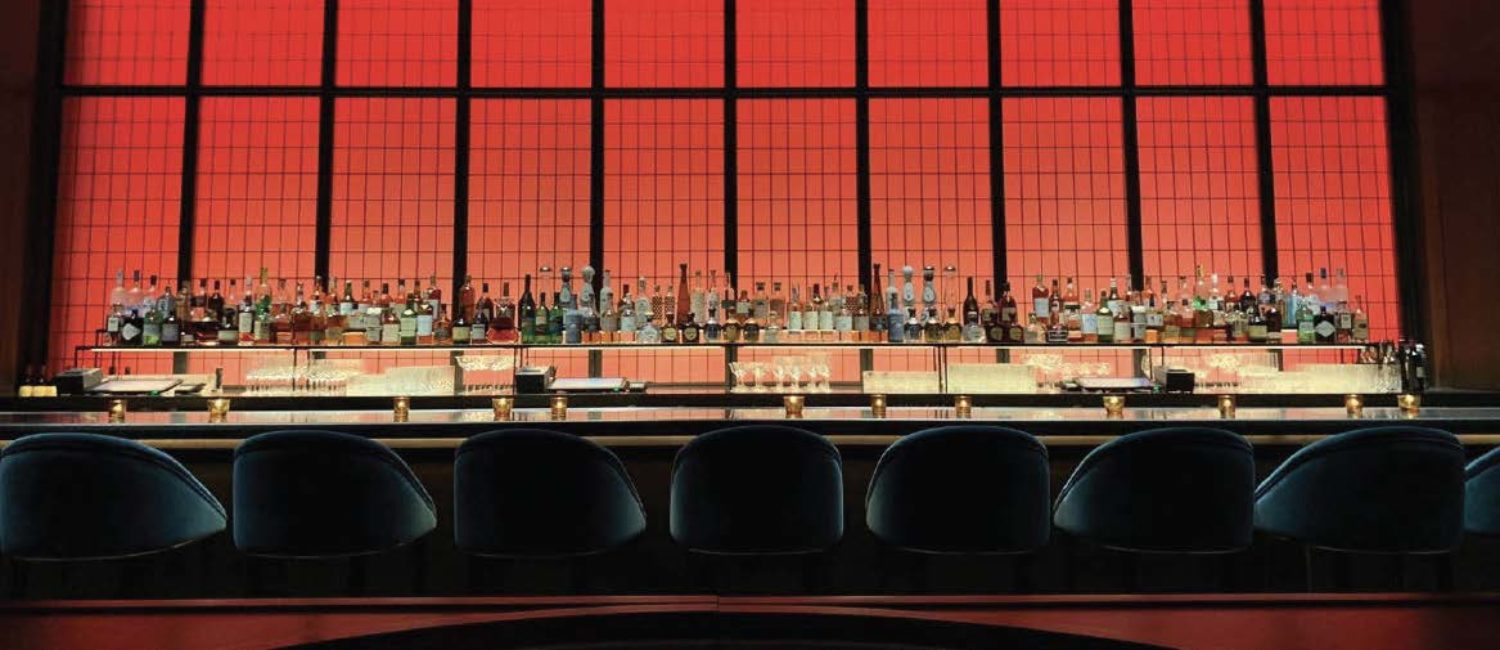 Musume – Musume’s backlit, screen-lined bar will transport guests.