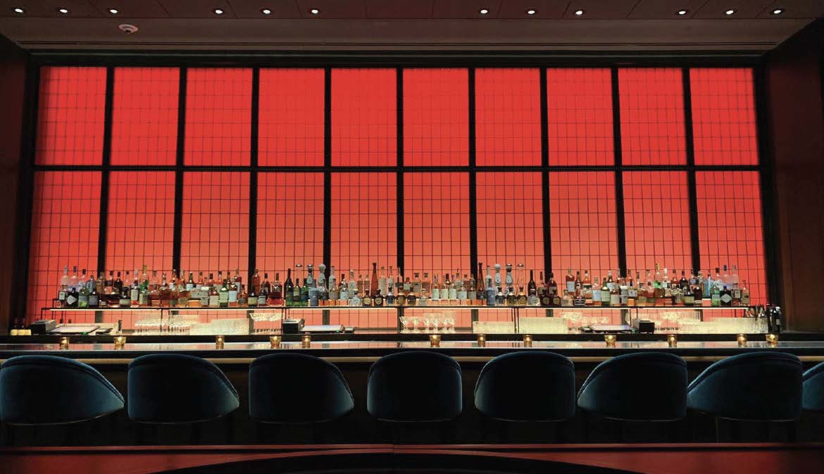 Musume – Musume’s backlit, screen-lined bar will transport guests.