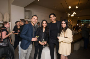 Nakul Gupta, Divya Pande, Kabir Karnani, Linette Montana (Photo by Daniel Ortiz)