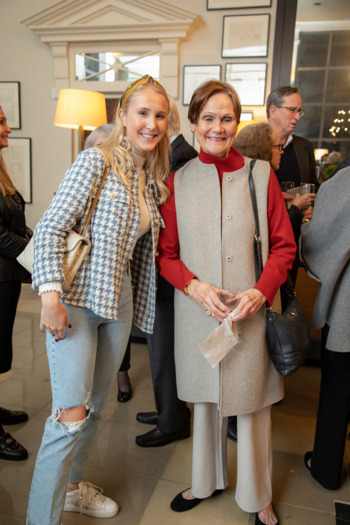 Nichole Scheffer, Nano Cox at Greenwood King Thomas Kligerman lecture and book signing (Photo by Miroma Photography)
