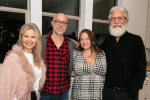 Patty Devine, Zach and Kimberly Harrington, Mark Wozny