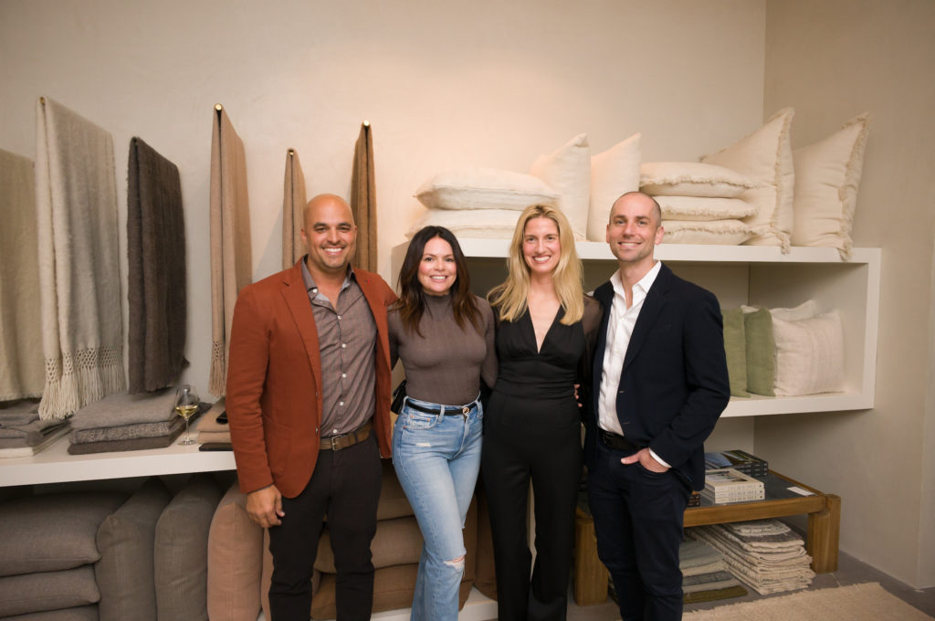 Payman Khania, Natalie Davis, Chris Goins, Josh Pazda (Photo by Daniel Ortiz)