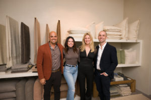 Payman Khania, Natalie Davis, Chris Goins, Josh Pazda (Photo by Daniel Ortiz)