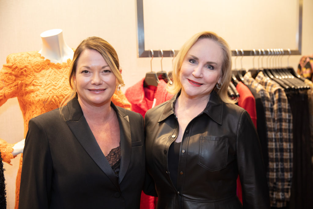Shannon Blanchard, Jennifer Cranford at the Elizabeth Anthony evening celebrating Jason Wu and benefiting the American Heart Association.