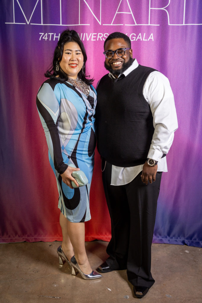Stephanie Wong, Jackson Smith at the Art League Houston Luminaries Gala (Photo by Alex Barber and Laura Burlton)