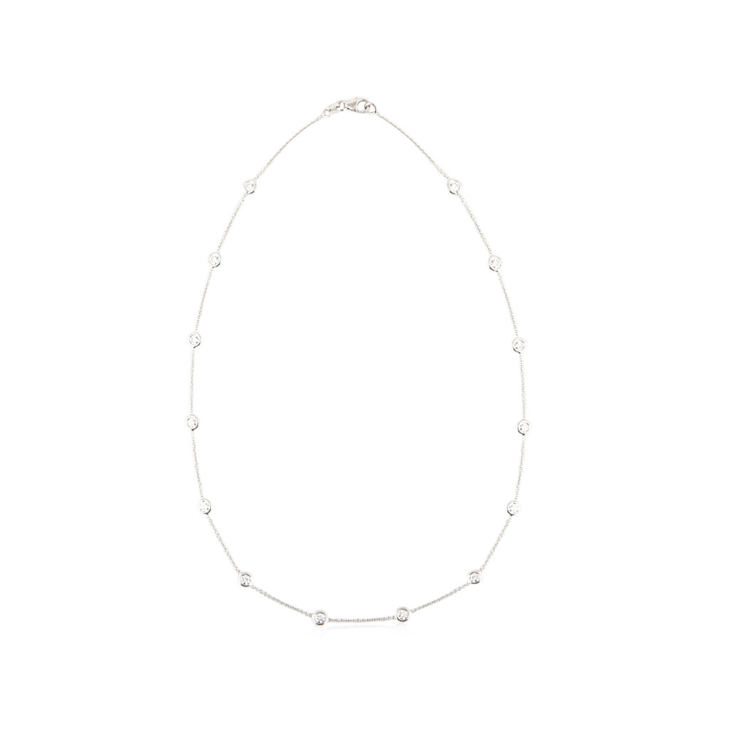 Tenenbaum Jewelers Estate Diamonds-by-the-Yard Nacklace