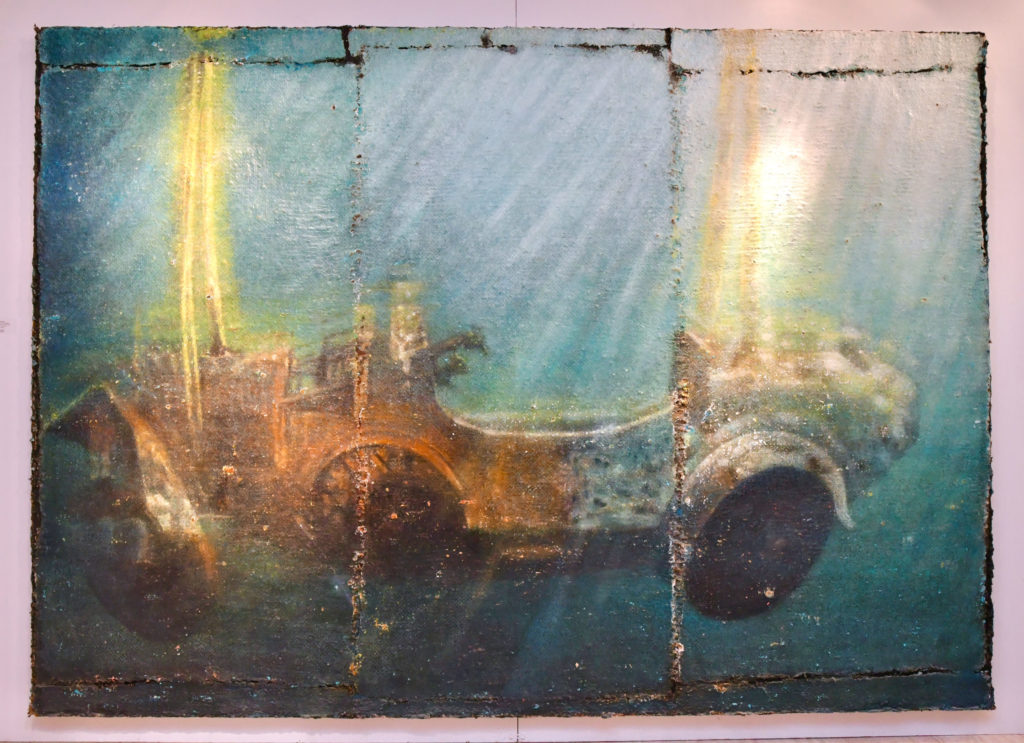 Eric Peters' "The Secret of the Lake (Bugatti)" (Photo by Alex Montoya)