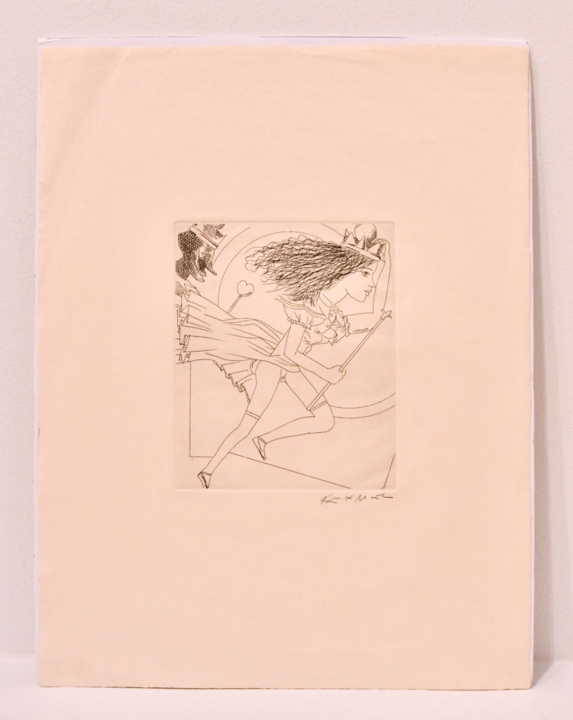 Knox Martin's "Untitled" (Photo by Alex Montoya)